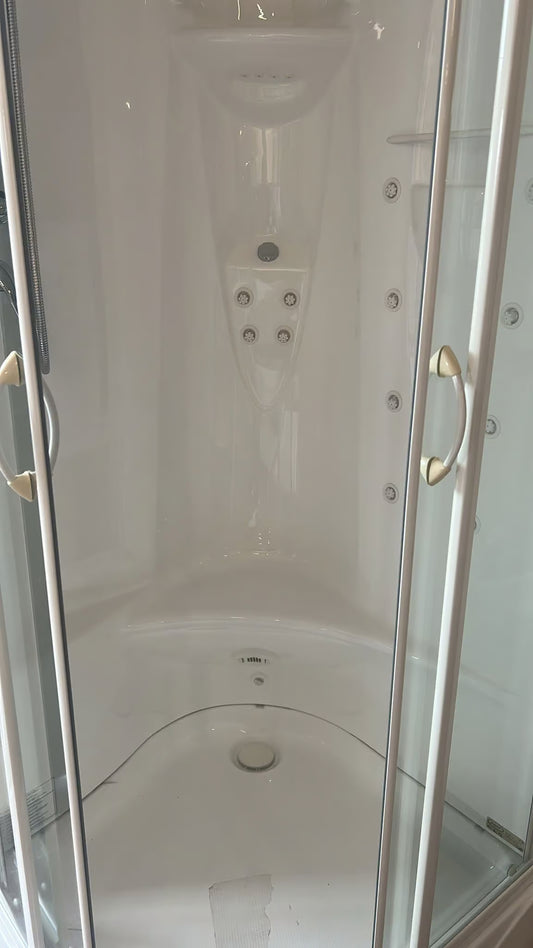 Jacuzzi Piccadilly 90x90 – Cabina doccia multifunzione con bagno turco OUTLET