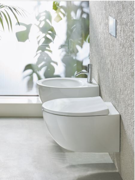 Sanitari sospesi Catalano Italy 52 vaso New Flush, bidet e coprivaso rallentato