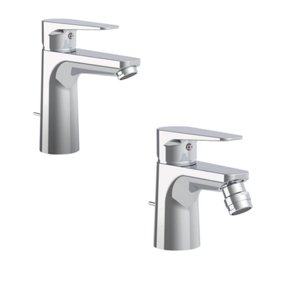 PAFFONI ORANGE | Set Rubinetteria Lavabo + Bidet Cromato